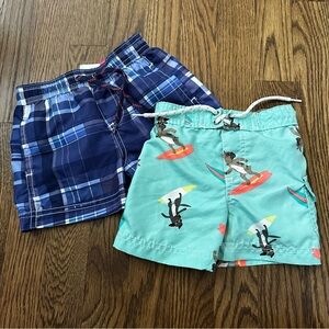Carter’s swim trunks bundle, size 12M